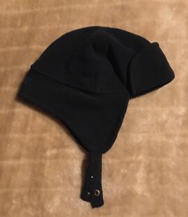 Bonnet polaire noire (chapka) enfant T56 (Okaidi)