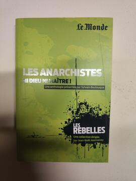 Livre "Les anarchistes, ni dieu ni maître"