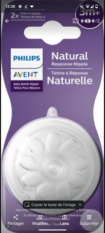 tétine Philips avent taille 4