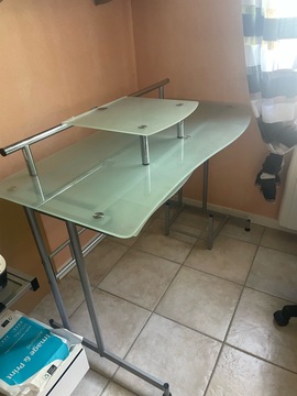 Bureau en verre