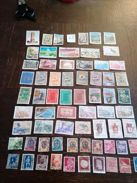 Lot de timbres