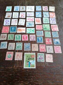 Lot de timbres