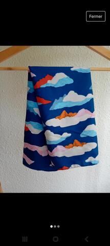 foulard nuage