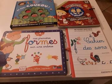 4 livres niveau GS maternelle