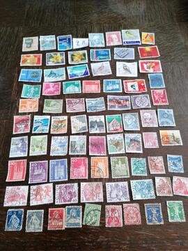 Lot de timbres