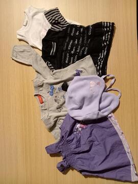 vêtements bébé fille 3/6 mois - provenant d'un don