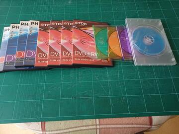 12 DVD,-RW neufs