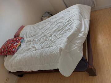 lit + sommier + matelas 160 X 200