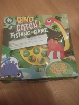 jeu de pêche dinosaures