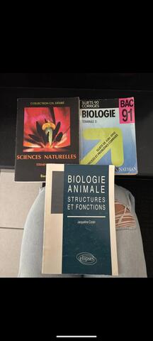 livre biologie animale et sciences