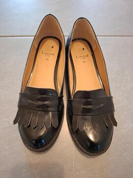 Mocassins noirs 38