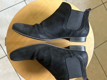 bottines daim noire taille 39