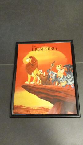 poster roi lion