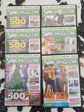 CD SIM'S Magazines (objets pour le jeu)