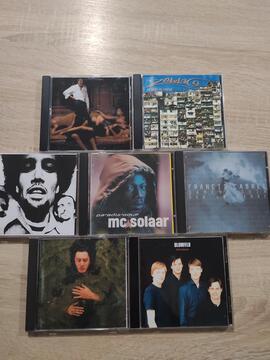 CD musique copie Ben harper Bashung Souchon Zebda Cabrel