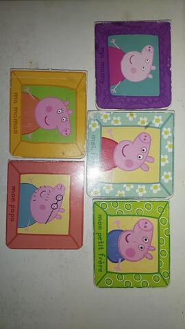 5 petits livres peppa pig