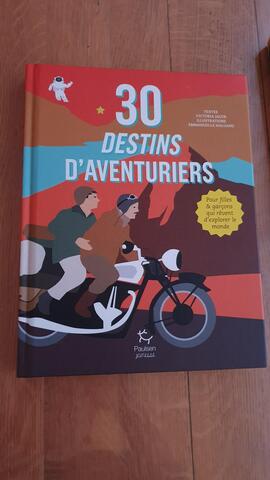 Livre '30 destins d'aventuriers'