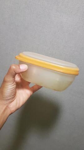 Tupperware plastique