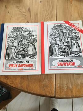 livres Almanach Savoyard