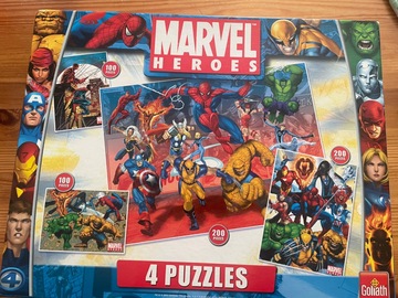 lot de 4 puzzles