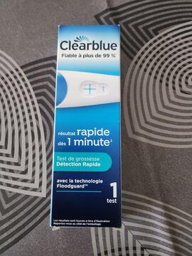 test de grossesse clearblue