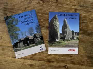 Livres sur les pierres sacrées, dolmens et menhirs