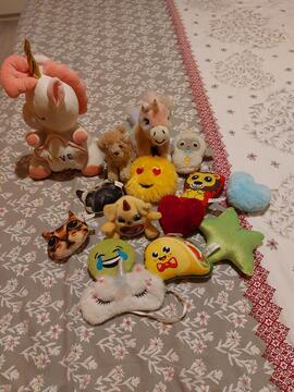 lot peluches