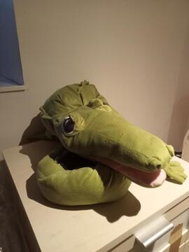 Peluche crocodile