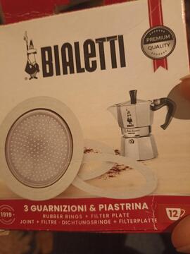 filtre et 3 joints pour cafetière BIALETTI