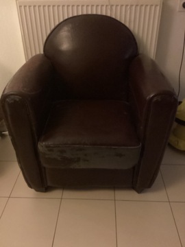 fauteuil club à renover