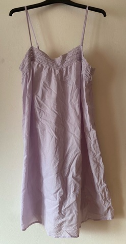 T38/40, robe de nuit violet pâle