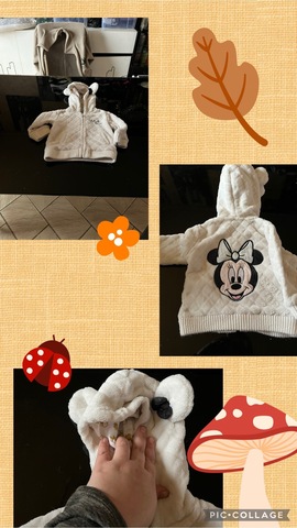 Veste à capuche « Minnie » ( Disney )