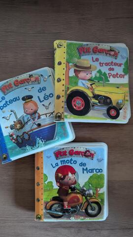 3 livres de bain bébé