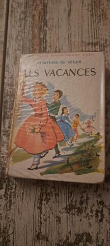 livre ancien les vacances Comtesse de Ségur