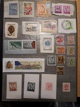 Lot timbres Belgique