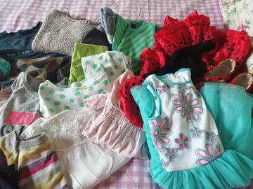 Lot de vêtements fille 5-6 ans