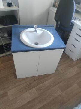 meuble avec lavabo