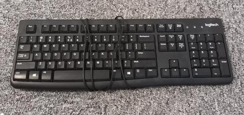 Clavier usb (QWERTY) marque Logitech, modèle K120 for Business