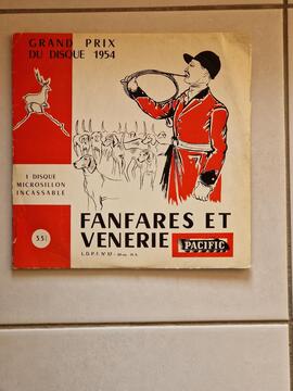 Disque vinyle 33 tours "Fanfares et veneries"