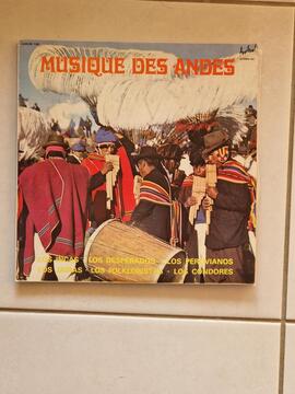 Disque vinyle 33 tours "Musique des Andes"