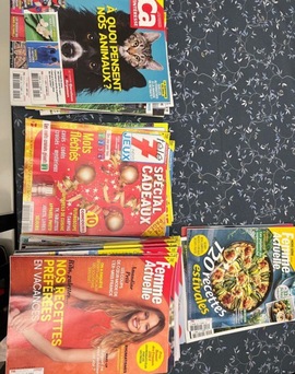 lot de magazines