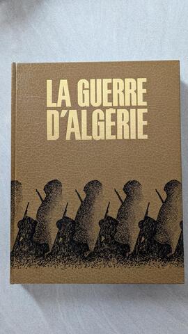 Tomes 6 à 10 livres sur la guerre d'Algérie