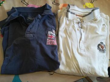 2 polos homme Taille L