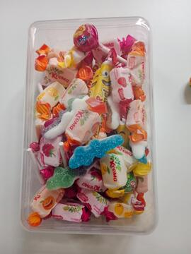 Boîte de bonbons en vrac env. 400gr