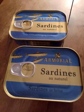 2 boîtes sardines