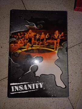 DVD insanity et livre de recettes en anglais