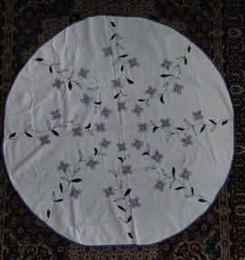 nappe ronde brodée