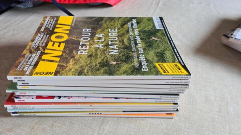 13 magazines Néon