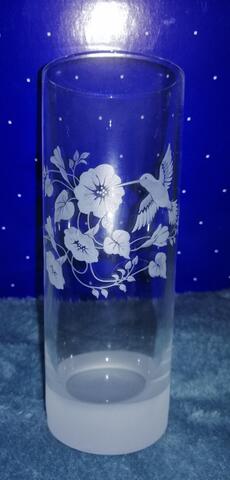 Verres en cristal Avon - Colibri - VINTAGE