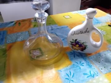 carafe vin et eau de vie